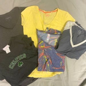 EUC 5 short sleeve shirts various brands